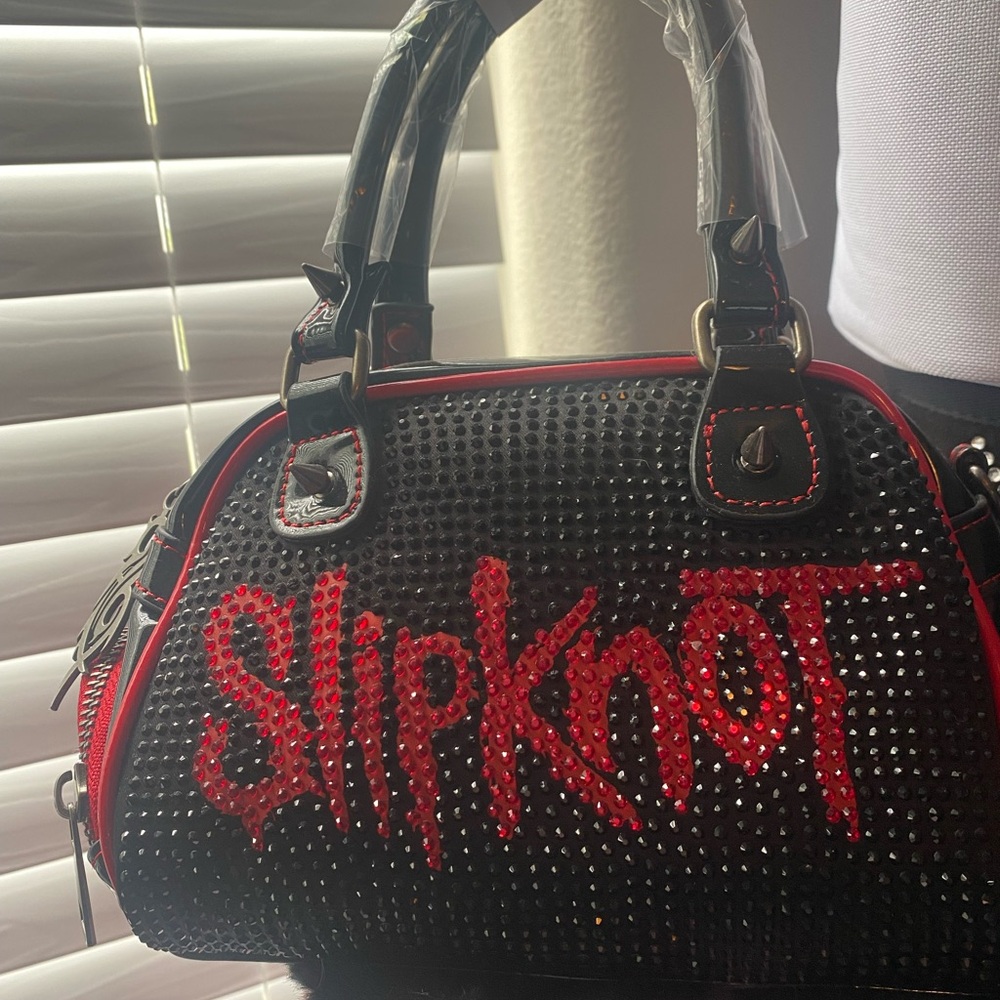 Rare!!! 🔥 dolls kill x Slipknot rhinestone bag